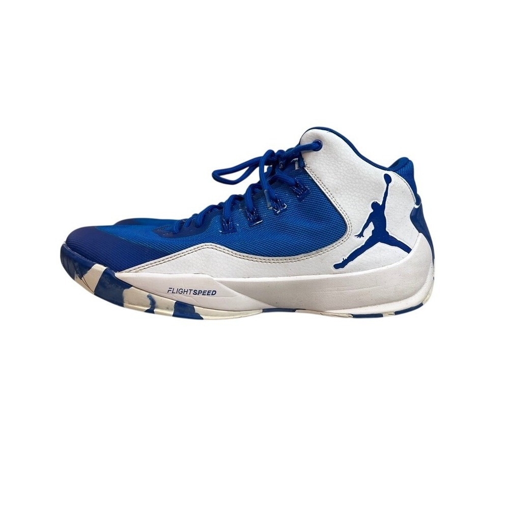 Jordan Rising High 2 Shoes Mens 11.5 Blue White FlightSpeed Athletic